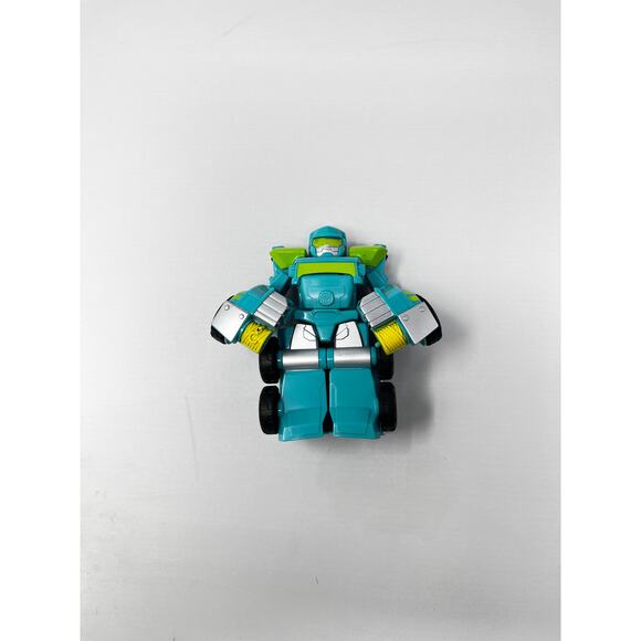 Transformers Hasbro Playskool Heroes Rescue Bots Hoist Flatbed Truck Pre-Owned - Picture 1 of 7